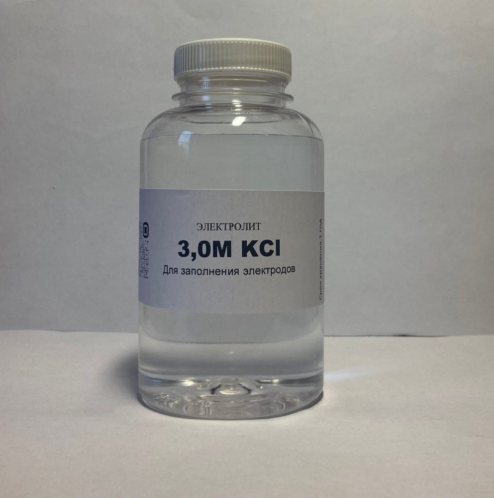 3 M раствор электролита KCl для электродов (30мл) #1