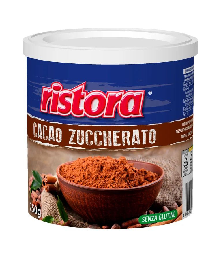 Какао Ristora Cacao Zuccherato растворимый 250гр #1