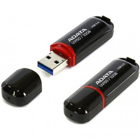 ADATA USB-флеш-накопитель UV150 AUV150-32G-RBK 32 ГБ #1