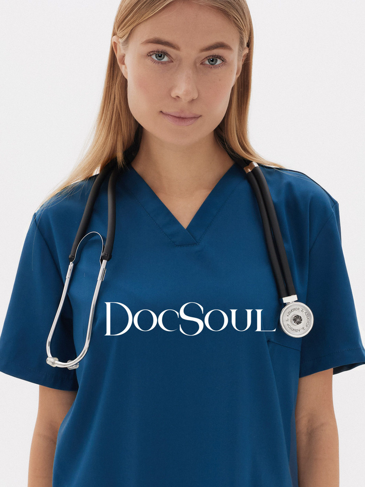 Медицинский костюм форма с брюками - купить с доставкой по выгодным ...