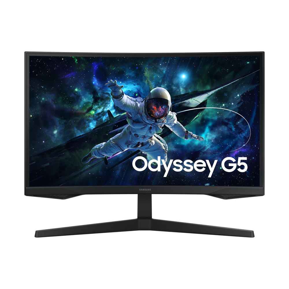 Samsung 27" Монитор Odyssey G5 1000R, черный #1