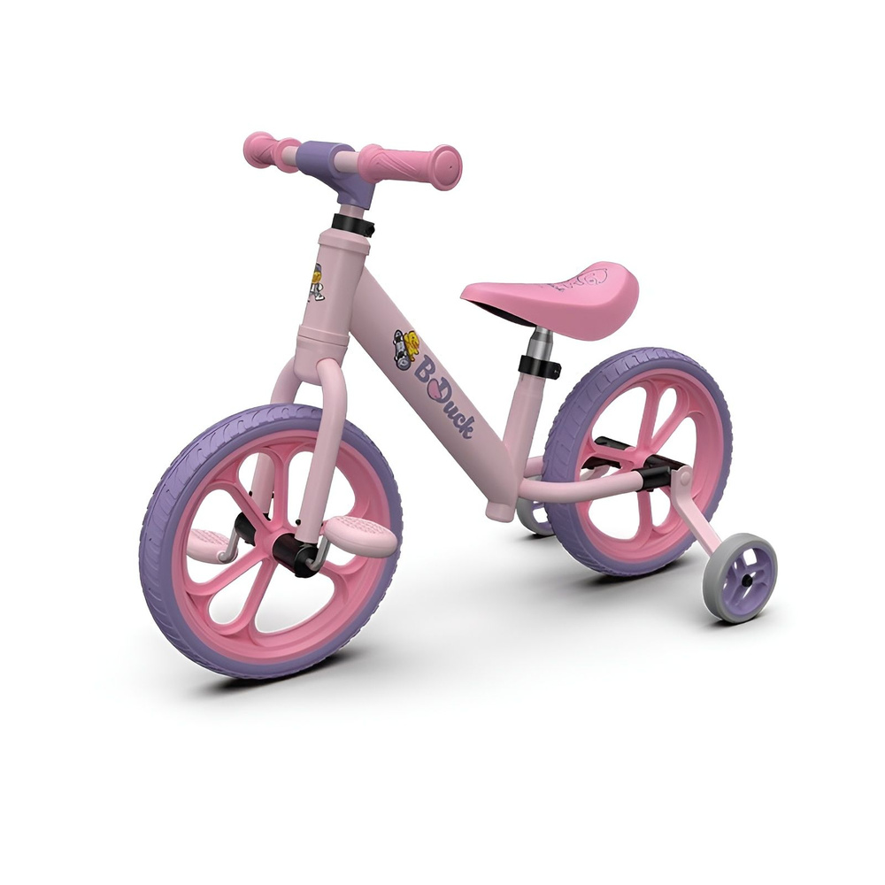 многофункциональный велосипед детский B.DUCK LD-1020L Розовый утенок ...