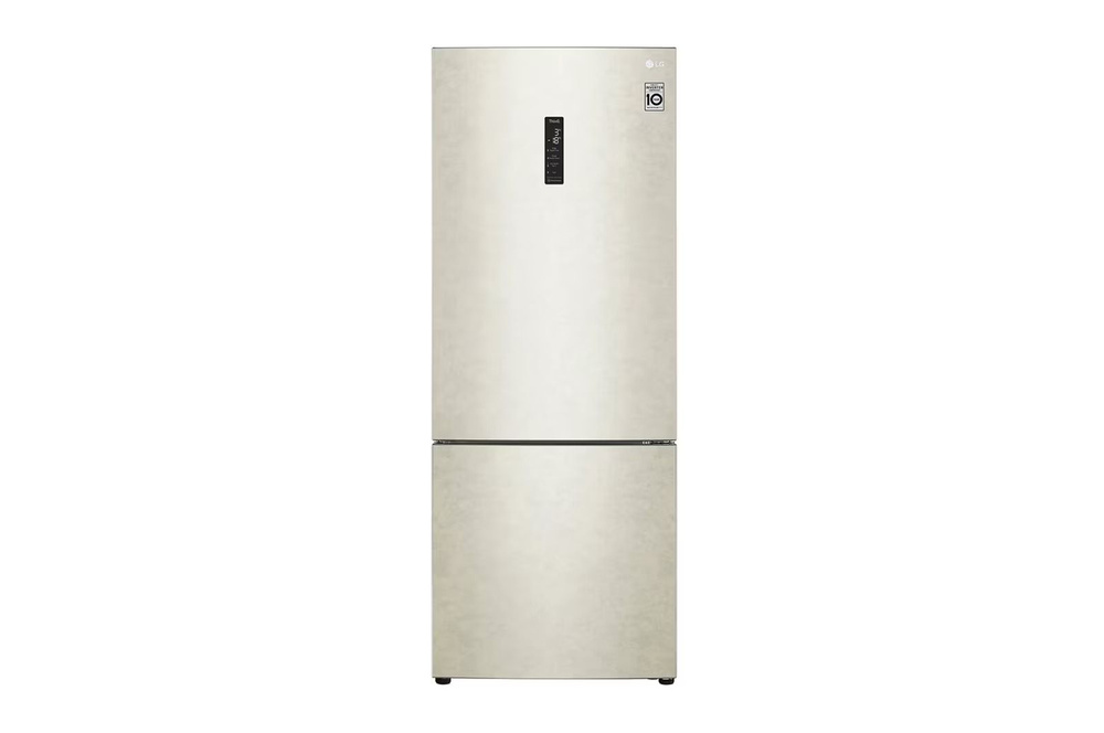 Холодильник LG GC-B569PECM, Бежевый, Инверторный #1