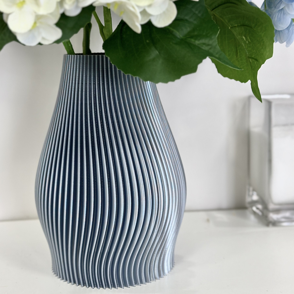 Декоративная ваза интерьерная для цветов и сухоцветов #1