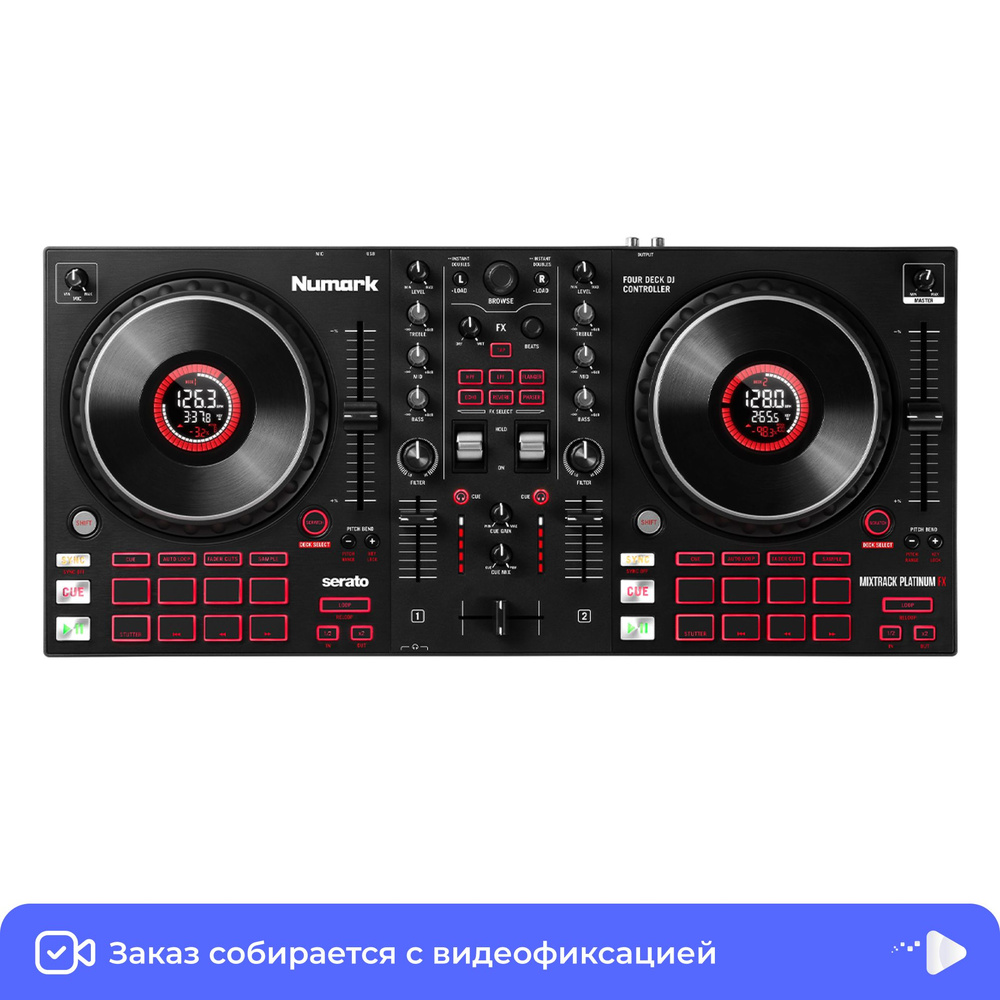 DJ-контроллер Numark Mixtrack Platinum FX купить на OZON по низкой