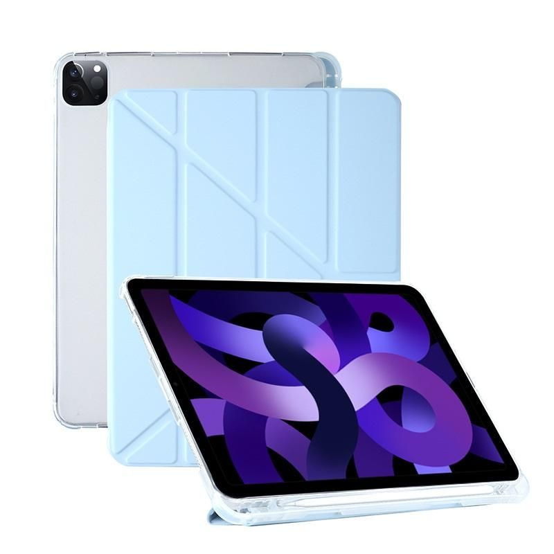 Чехол для iPad Mini 6 Y-Cложение ModMac Clear Case Light Blue #1