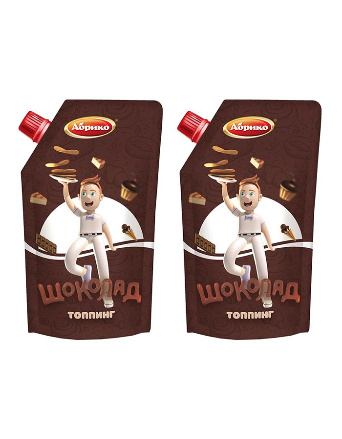 Топпинг Абрико шоколад, 2 уп по 270 гр #1