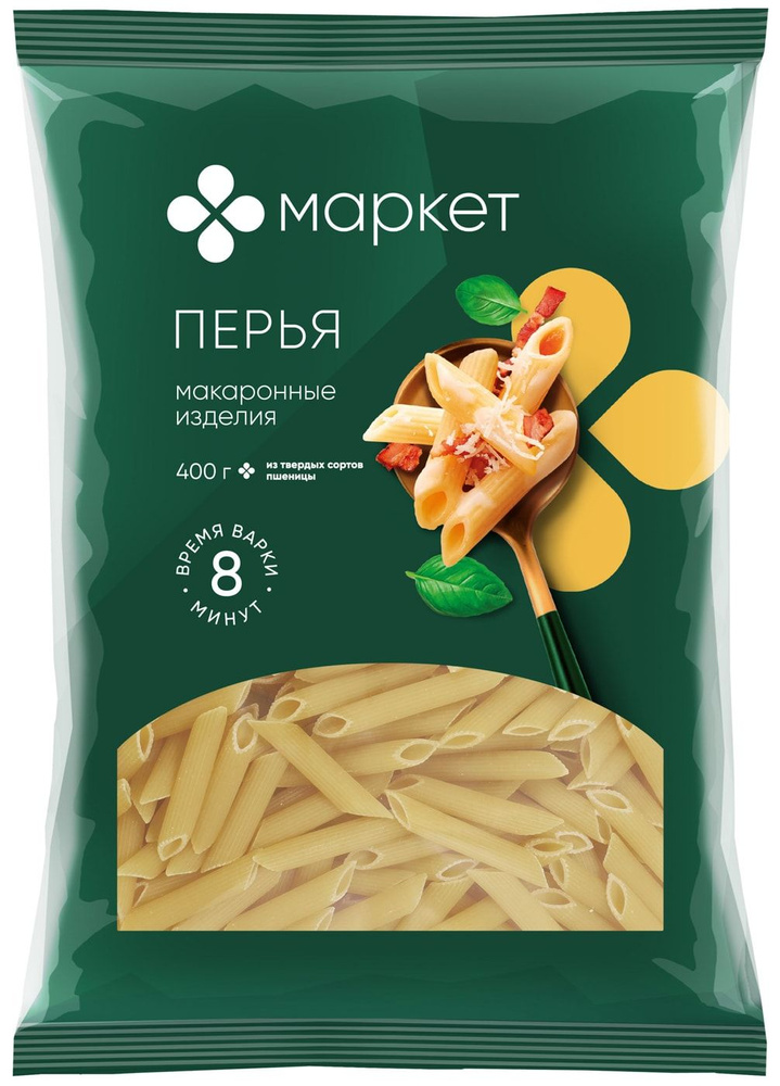 Макаронные изделия Маркет Перья 400г купить на OZON по низкой цене ...