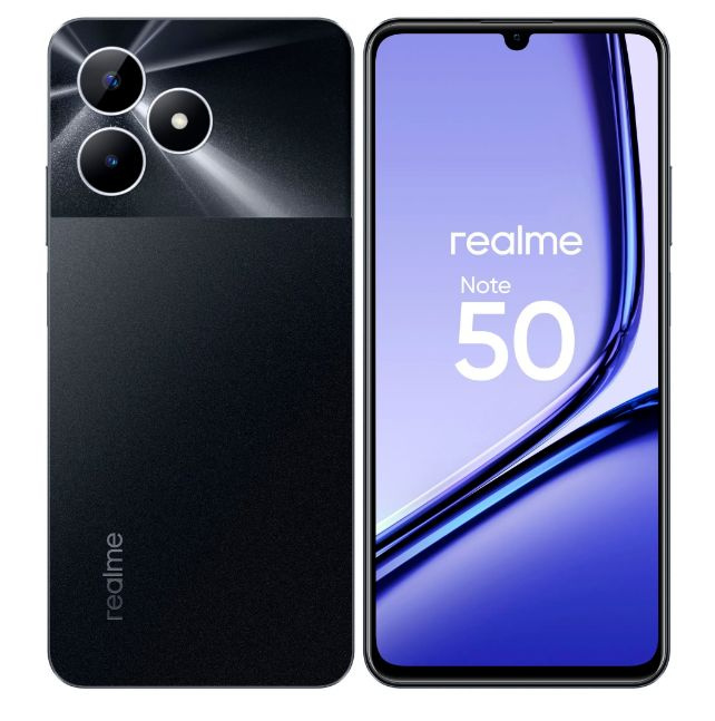 realme Смартфон Note 50 3/64 ГБ, черный #1