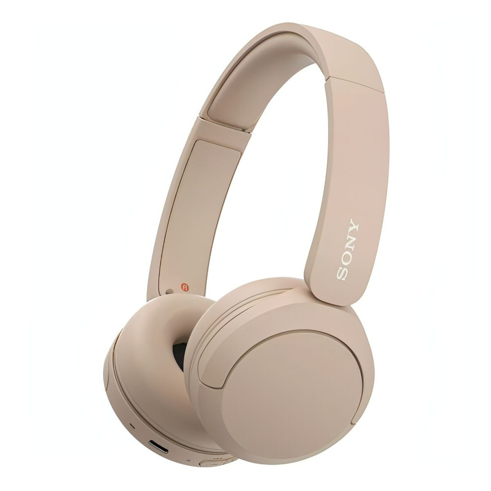 Наушники накладные Bluetooth Sony WH-CH520 Beige #1