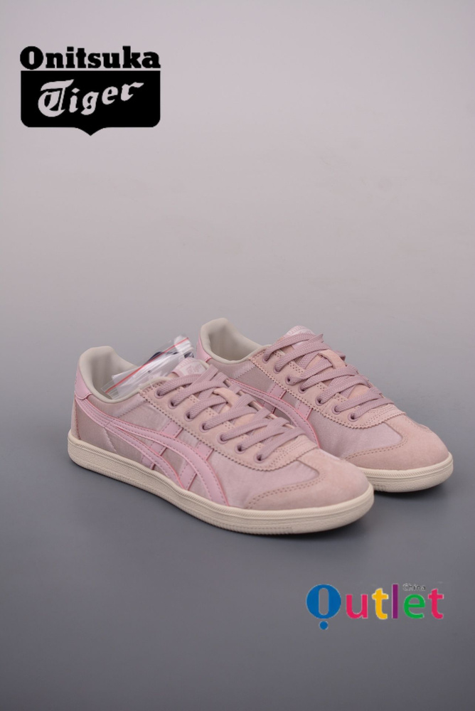 Кеды Мужской, Женский Onitsuka Tiger Резина, Замша натуральная Бег ...