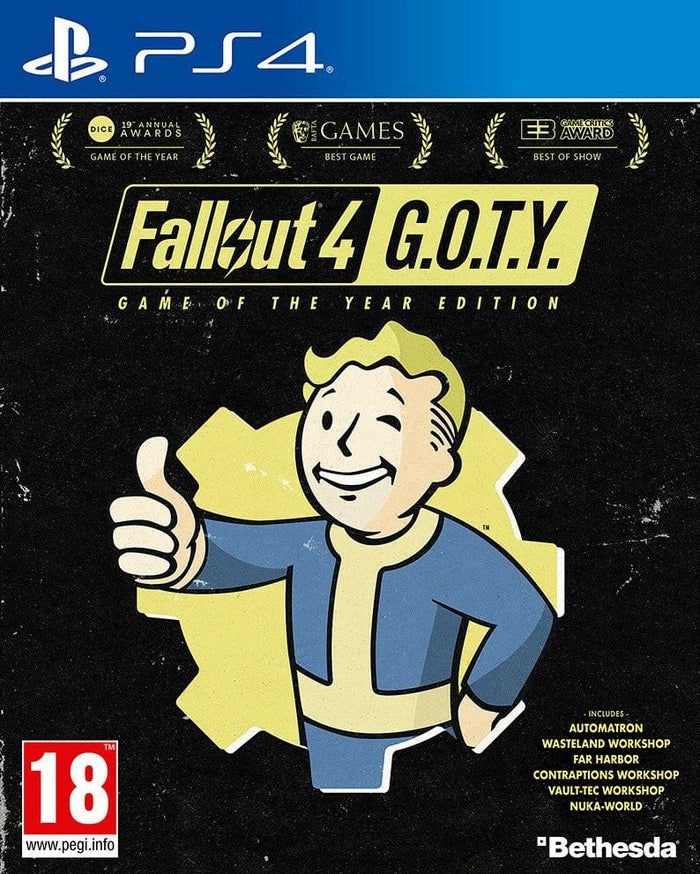 Игра Fallout 4 GOTY: 25th Anniversary Steelbook Edition (PlayStation 4, Английская версия)  #1