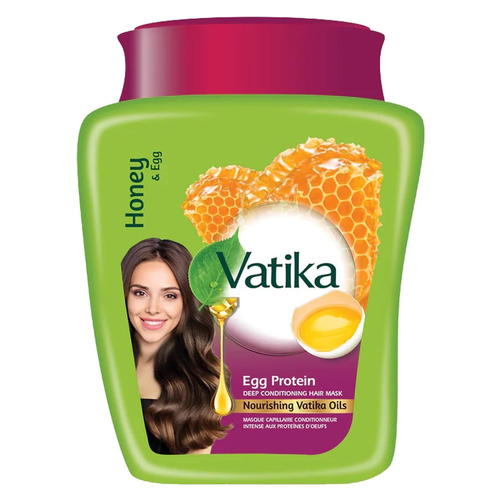 Маска для волос Глубокое увлажнение Дабур (Deep Conditioning Egg Protein Dabur), 500 грамм  #1