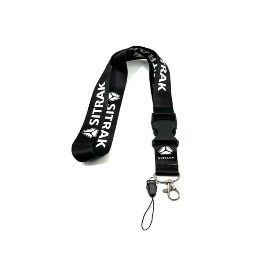 Ланъярд, лента для бейджа, тканевый шнурок на шею, брелок с карабином с ...
