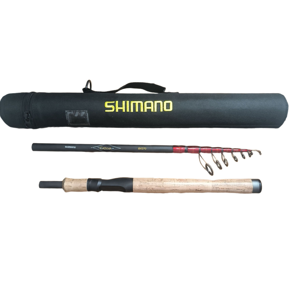 Спиннинг шимано катана Shimano Catana BX 270 см. 100% Carbon тест 10-30 + тубус  #1