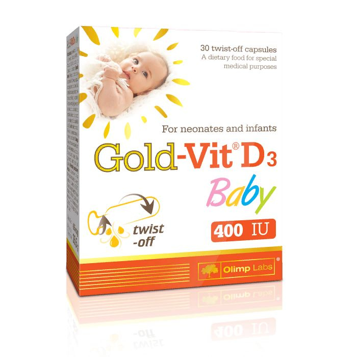Olimp Labs, Gold-Vit D3 Baby, Витамин D3 для детей, Витамины для ...