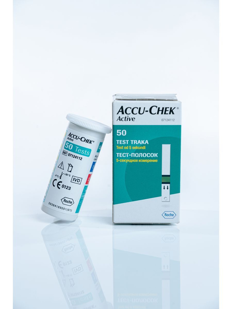 Тест полоски для глюкометра Accu-Chek Active #1