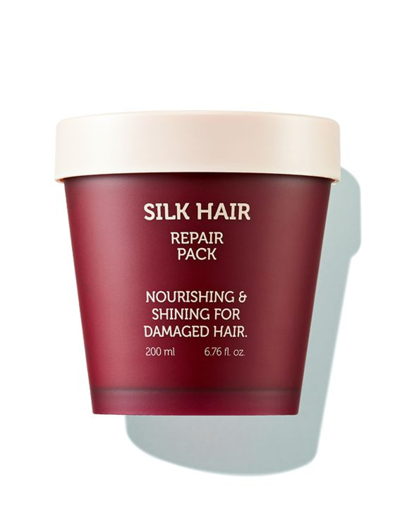 The Saem Восстанавливающая маска для волос Silk Hair Repair Pack, 200 мл.  #1