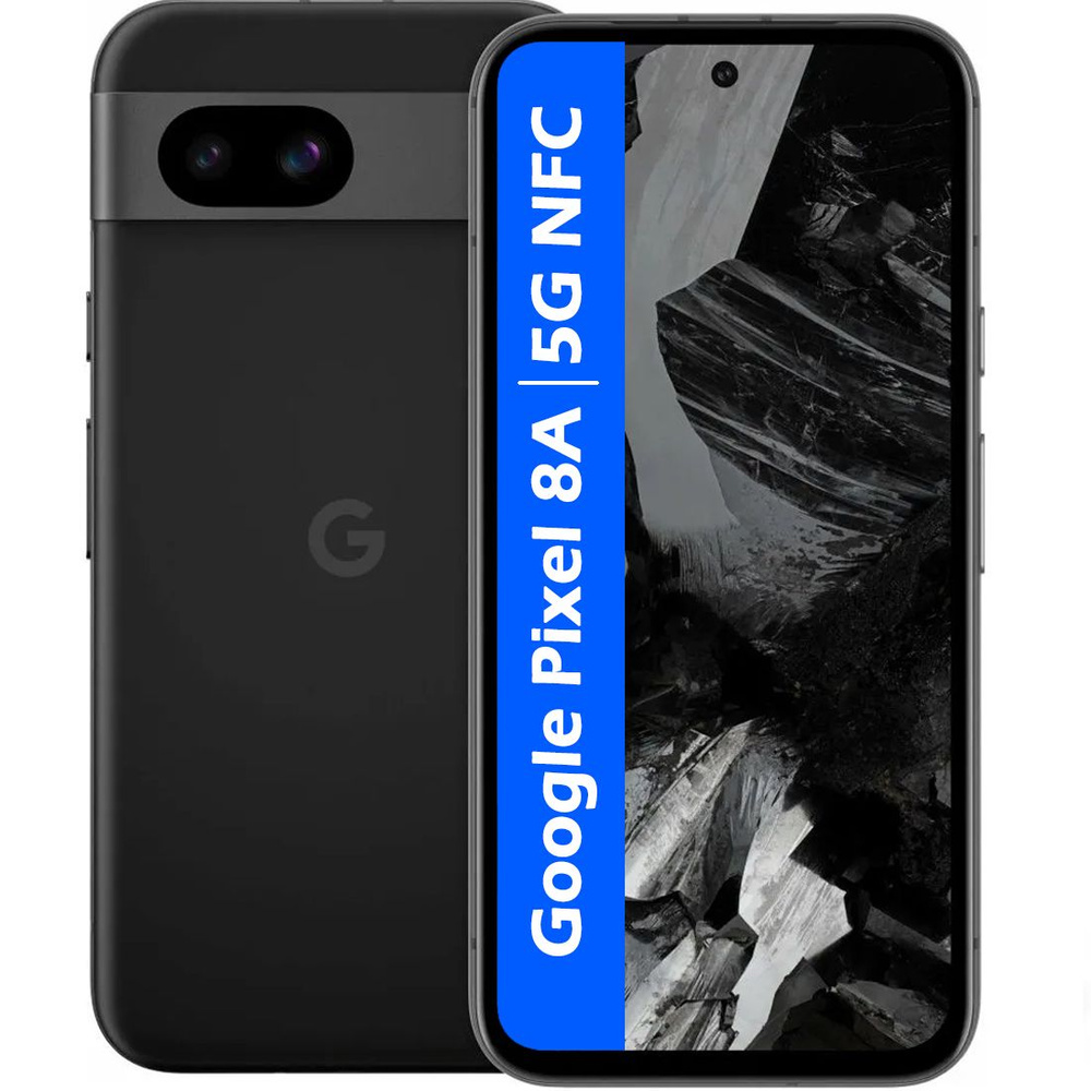 Смартфон Google Pixel 8A 128 ГБ 8 ГБ Черный 6.1 OLED/AMOLED