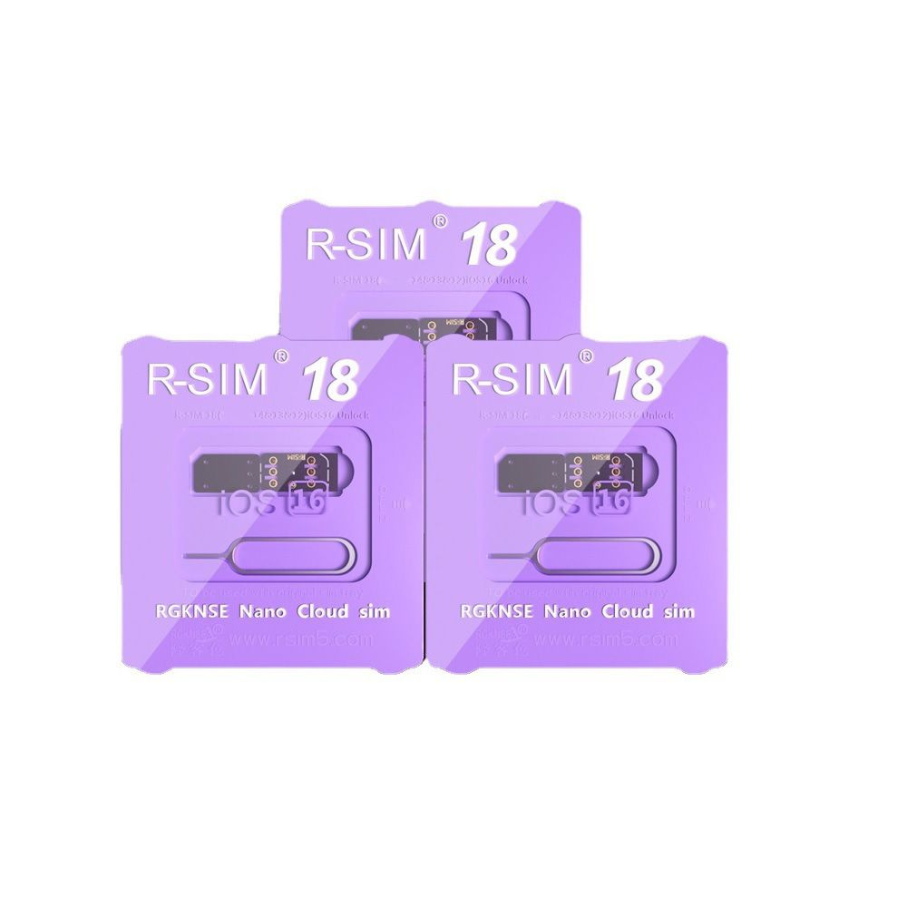 Карта nano unlock r-sim18 для iphone 14 plus pro pro max 13 12 11 8 7 6 xs ios 16 #1