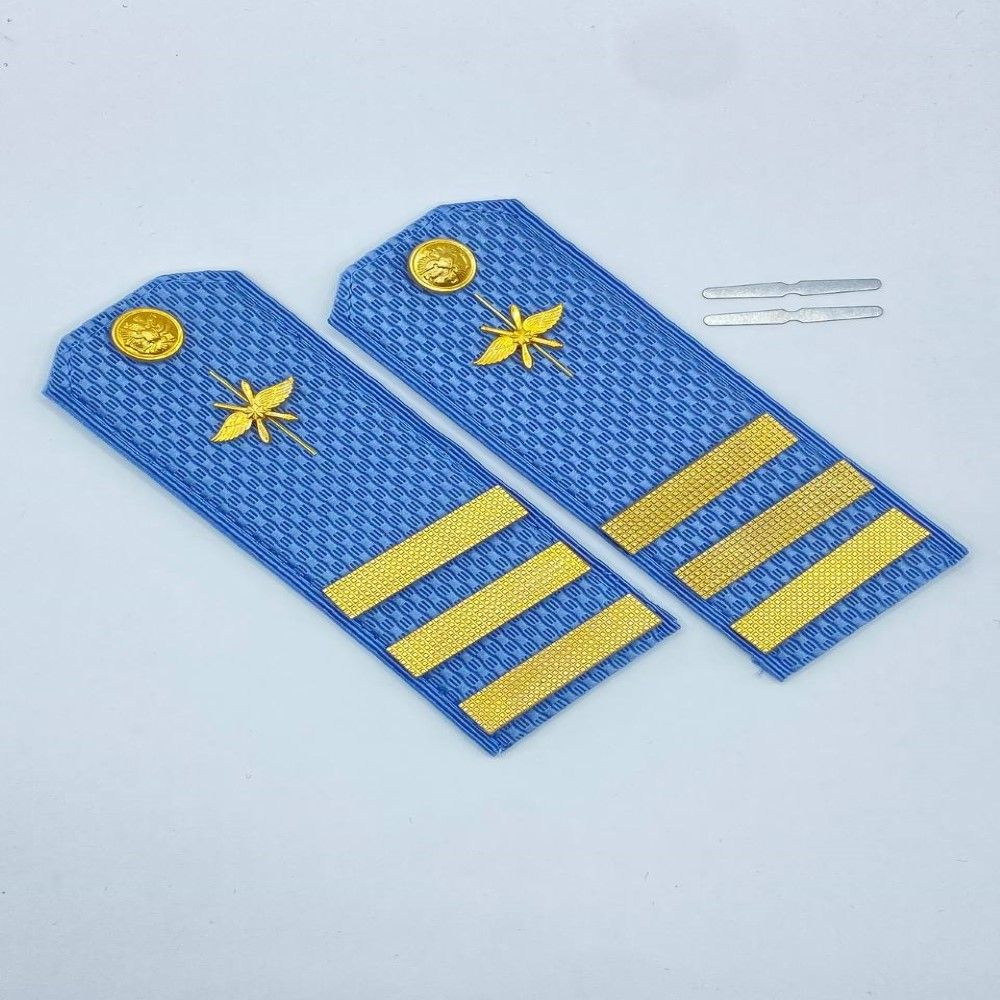 Погоны ВС РФ (ВВС, ВКС голубые на рубашку) - сержант - купить с ...