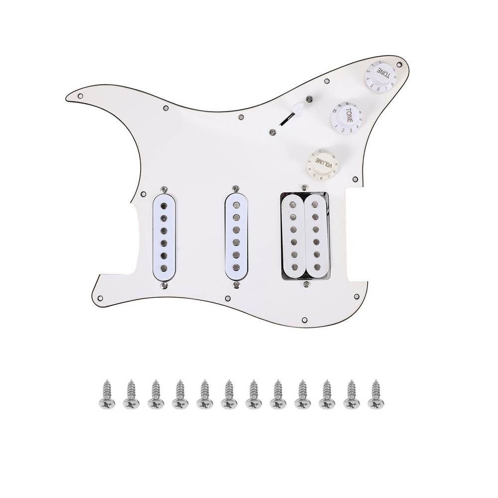 Электрогитара Pickguard Pickups Loaded Prewired Scratchplate Assembly 11 Hollow #1