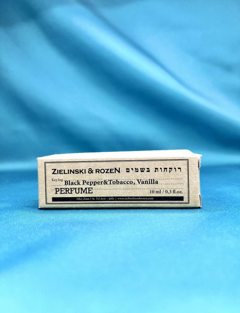 Zielinski & Rozen Духи-масло Black Pepper&Tobacco, Vanilla 10 мл ...