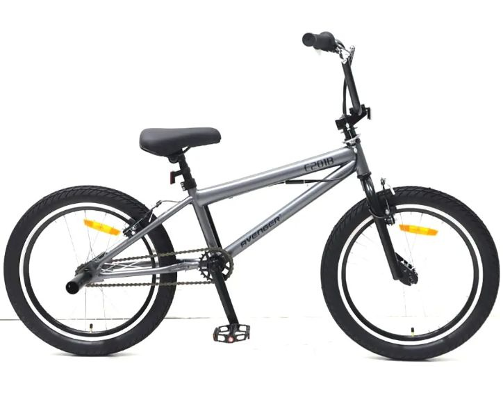 Велосипед подростковый 20 AVENGER BMX C201B, 2024 год, серый - купить ...