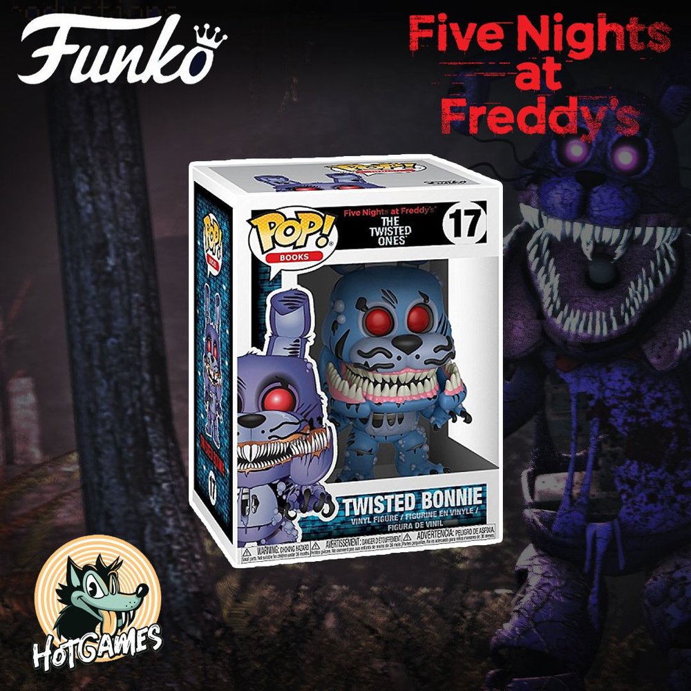 Фигурка Funko POP! Books FNAF Twisted Bonnie (17) 28806 #1