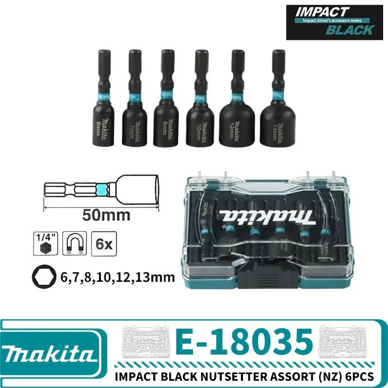 Makita E-18035 Магнитная шестигранная Торцевая головка #1