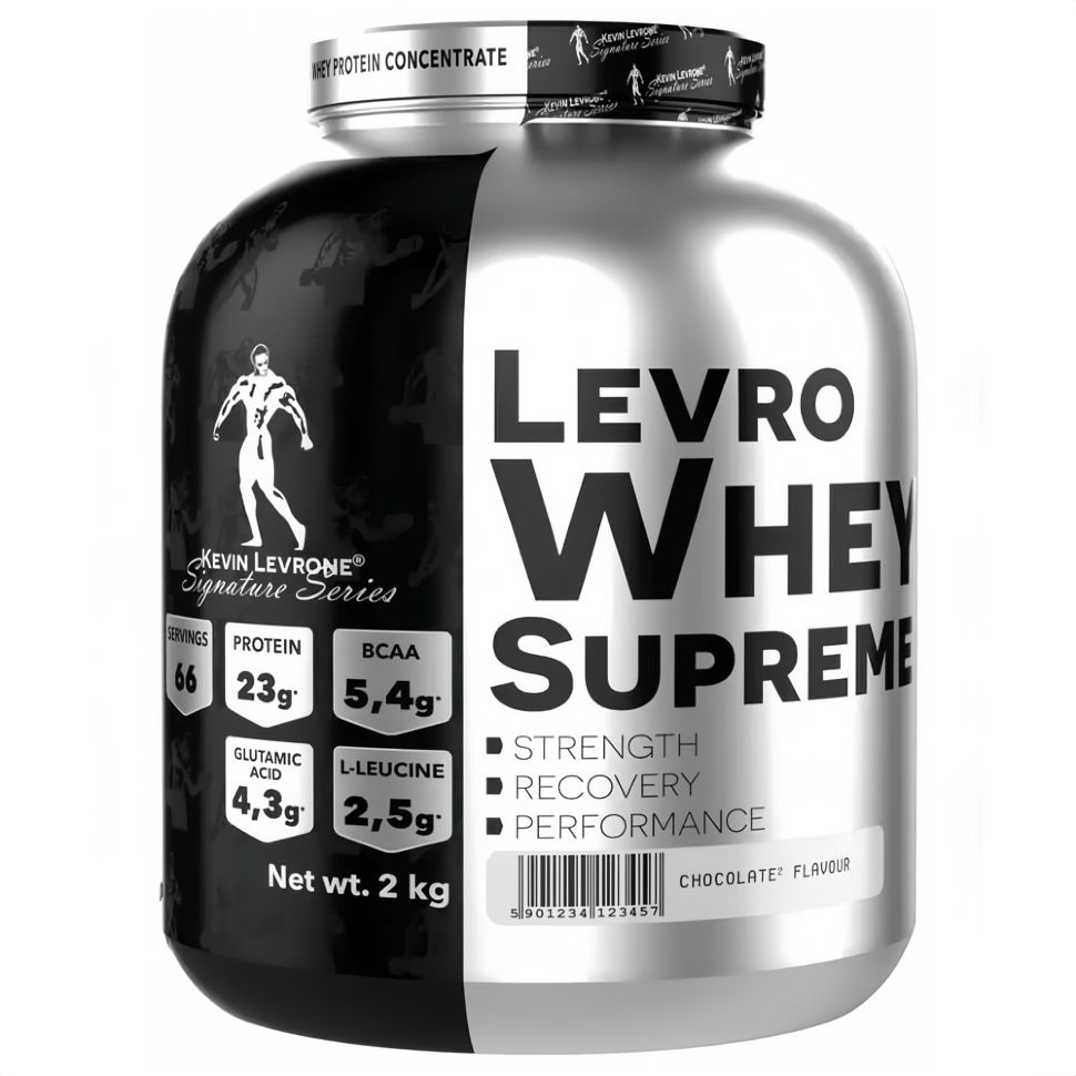 Kevin Levrone Протеин сывороточный, Levro Whey Supreme 2000 грамм (Персик банан)  #1