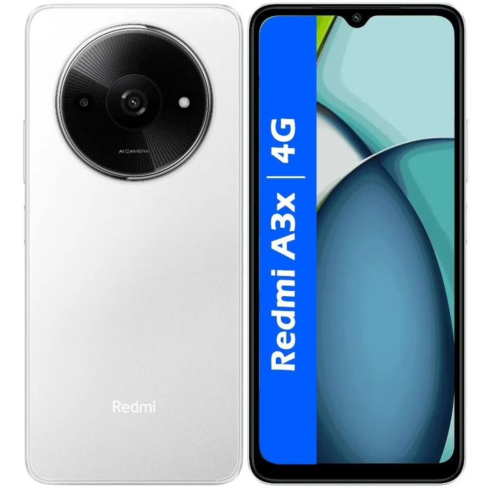 Xiaomi Смартфон Redmi A3x Ростест (EAC) 3/64 ГБ, белый #1