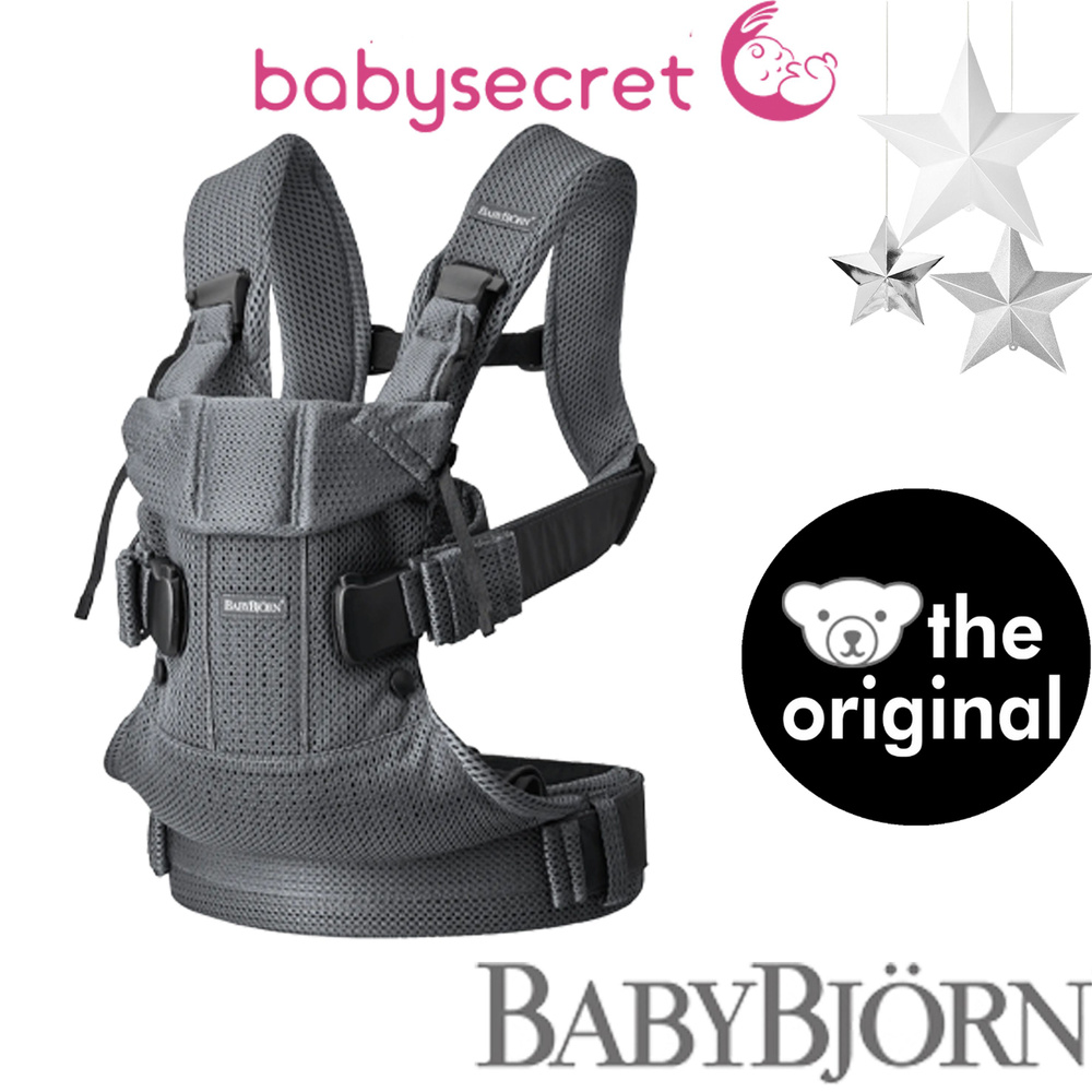 Рюкзак-кенгуру для новорожденных BabyBjorn One Air (антрацит ) 0980.13 #1