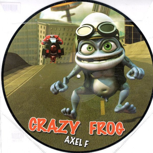 Crazy Frog - Axel F (Vinyl 2). Винтажная виниловая пластинка. Lp
