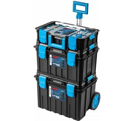 Ящик для инструментов HOEGERT х 85 см, 4 секц., 1 шт., Полимерный ...