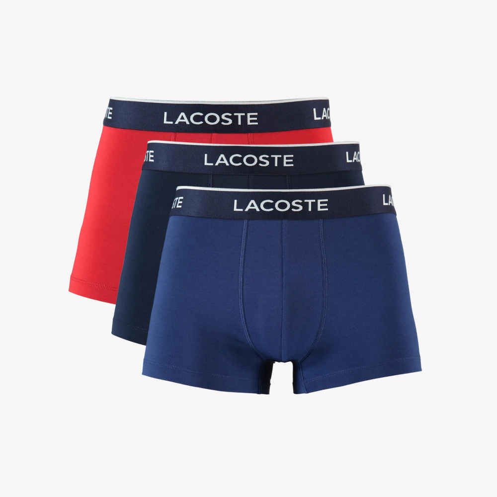 Комплект трусов боксеры Lacoste, 3 шт #1