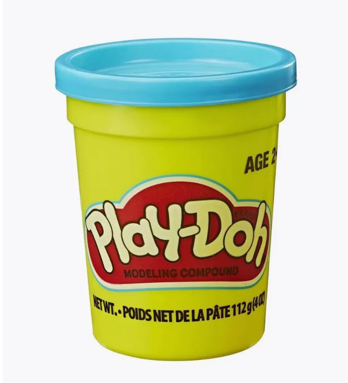 Play-Doh Масса для лепки Баночка голубая B6756 #1