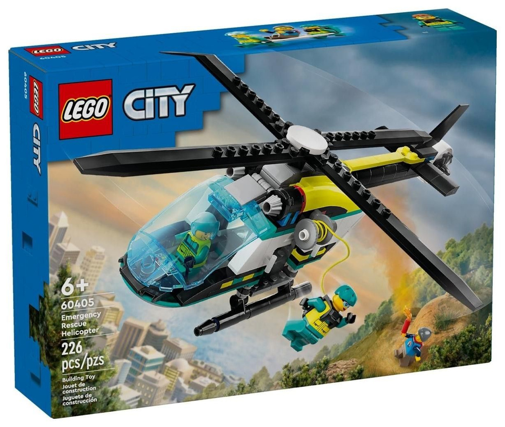 LEGO CITY 60405 спасательный вертолет #1