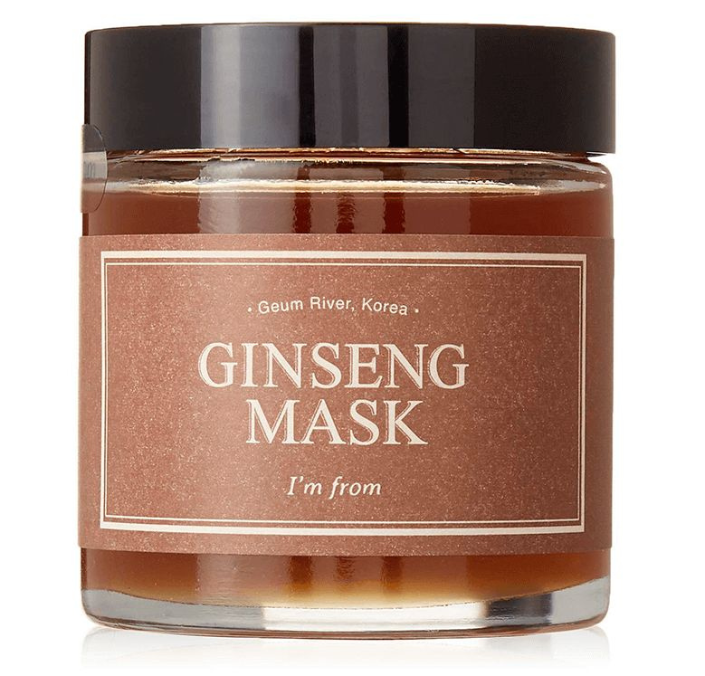 I'm from Ginseng Mask Антивозрастная разогревающая маска с женьшенем 120г  #1