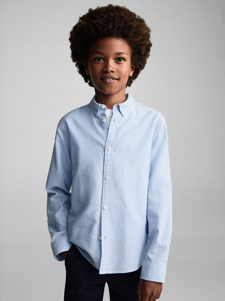 Рубашка MANGO Kids Shirt Oxford #1