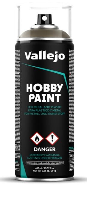 Аэрозольная грунтовка Vallejo серии Aerosol - US Olive Drab (400 мл) #1