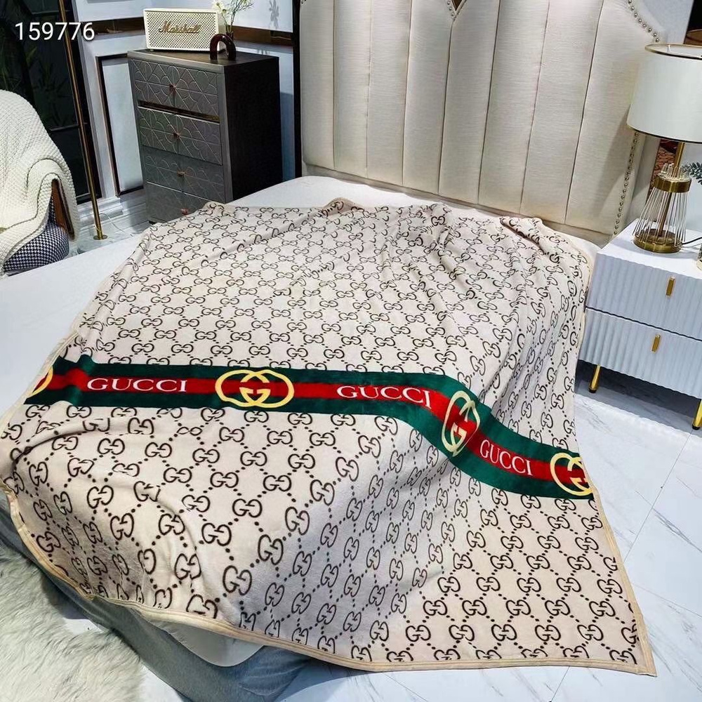 Gucci Плед , Полиэфирное волокно, 200х130 см #1