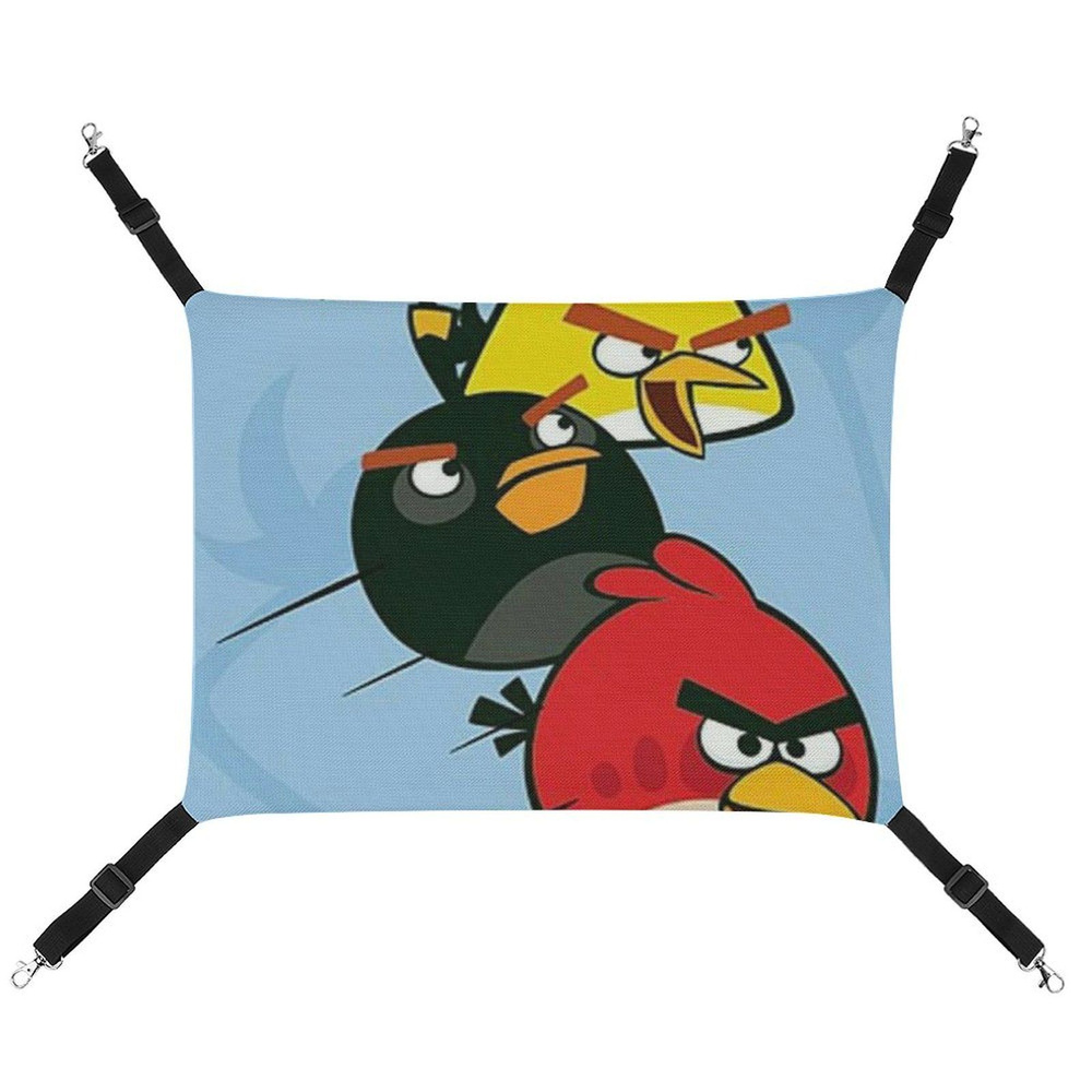 Angry Birds Лежанка для мелких животных большой 43x33 см Для шиншилл, кроликов, кошки. Подвесной домик #1