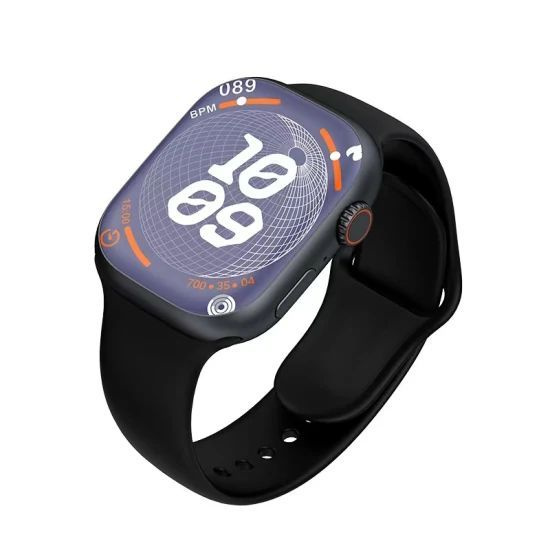 Умные часы HW9 PRO MAX Smart Watch AMOLED 2.2, iOS, Android, 3 Ремешка, Голосовой помощник, Bluetooth #1