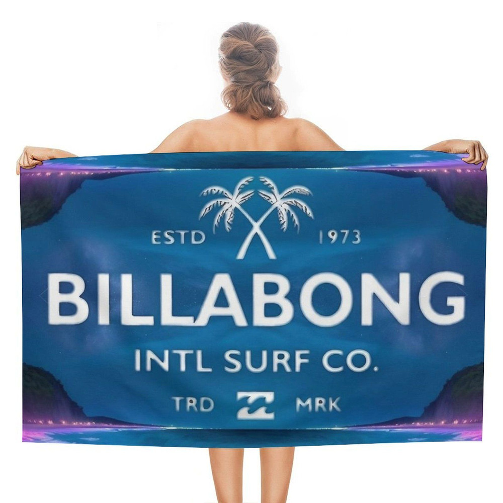 Billabong Полотенце для ванной, Терилен, 80x130 см, разноцветный, 1 шт.  #1