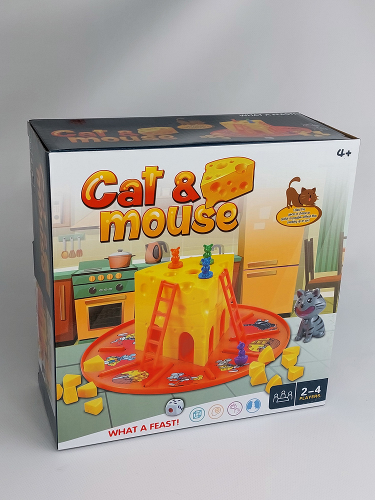 Настольная игра Мышиная охота купить на OZON по низкой цене (1809316291)