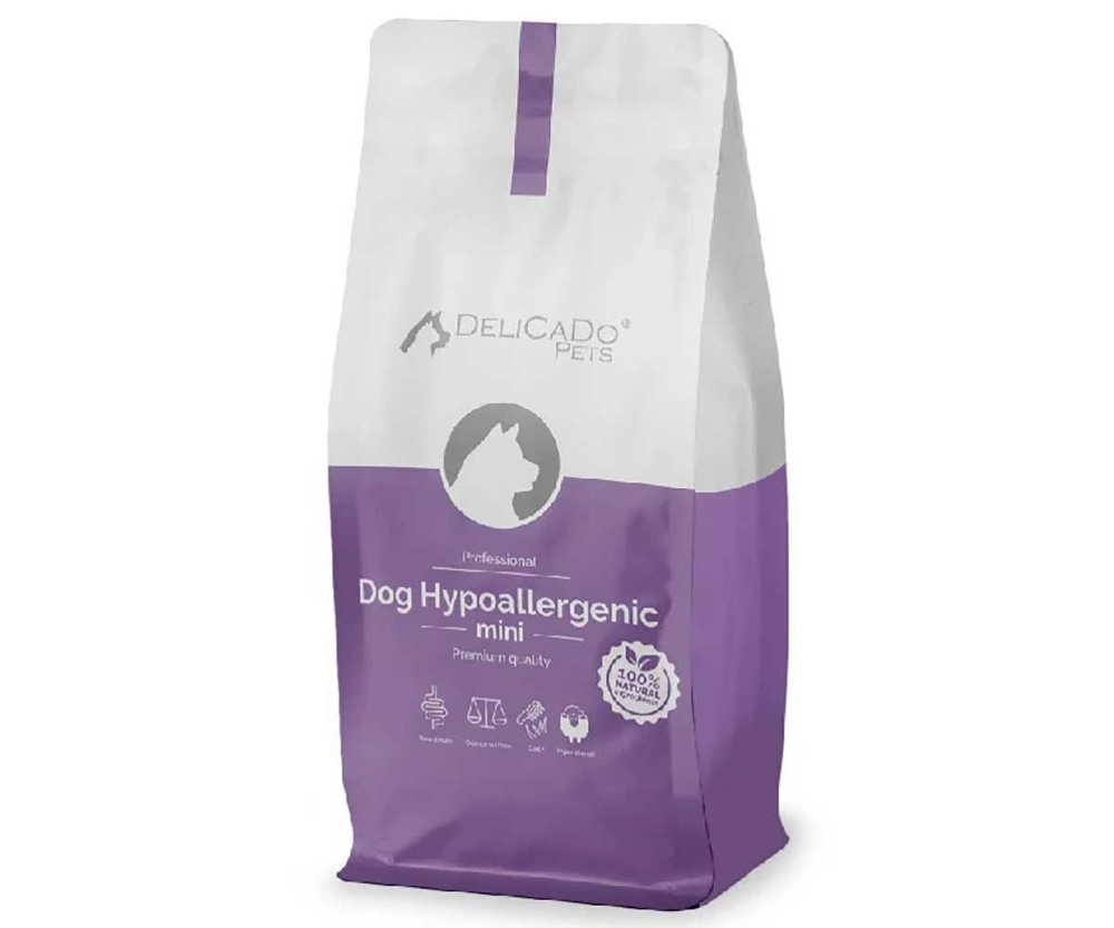 Сухой корм Delicado для собак мелких пород гипоаллергенный ягненок и рис hypoallergenic mini 2кг 9171 #1