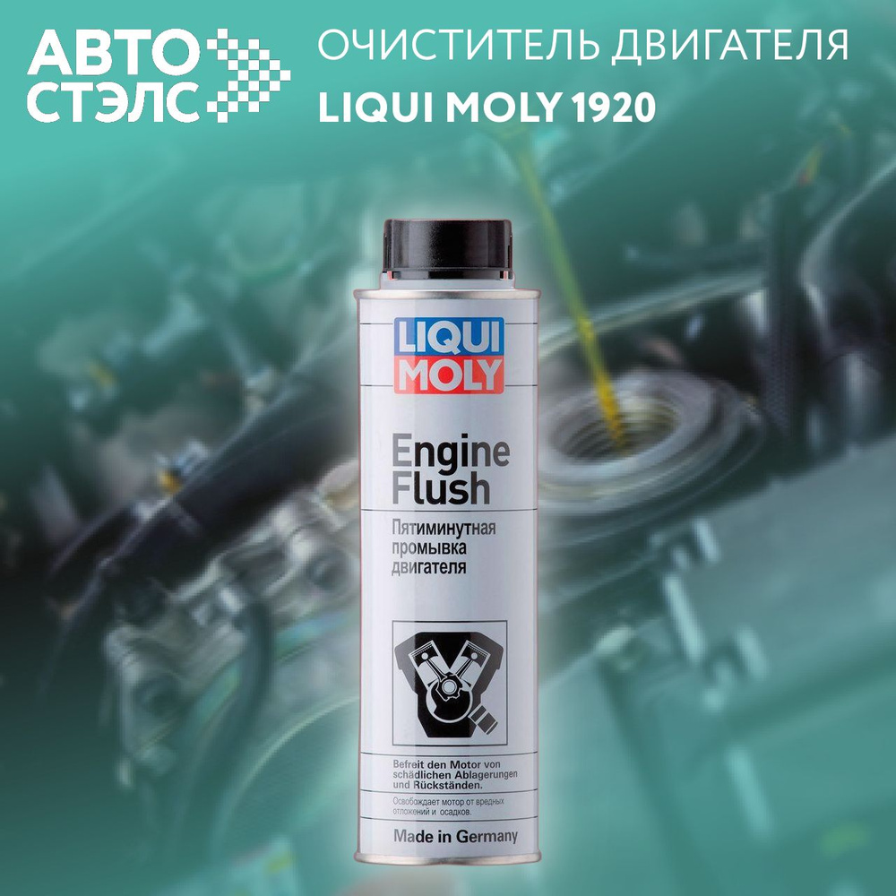 Пятиминутная промывка двигателя Liqui Moly "Engine Flush" 1920, 300 мл  #1