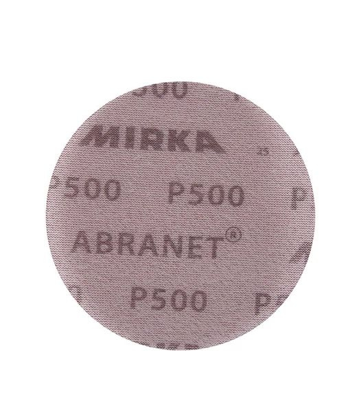 Диск шлифовальный Mirka Abranet d150 мм P500 на липучку сетчатая основа (5 шт.)  #1