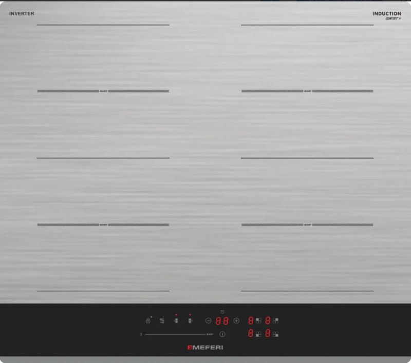 Индукционная варочная панель Meferi MIH604GR COMFORT PLUS, серый/черный  #1